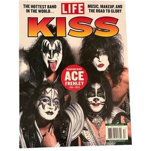KISS LIFE Magazine Featuring Band Portrait -